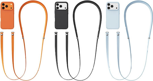 Usams Zb360 Nackenriemen für Handys Orange