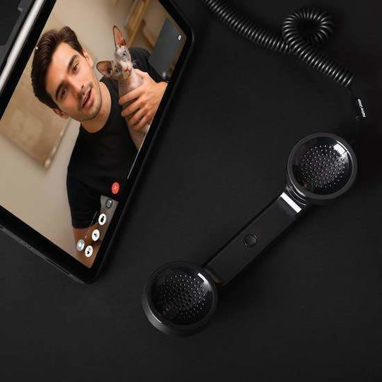 Native Union Pop Phone Alarm Usb-c Phone Headset High Quality Microphone Headset Black Nu-pop-p-blk
