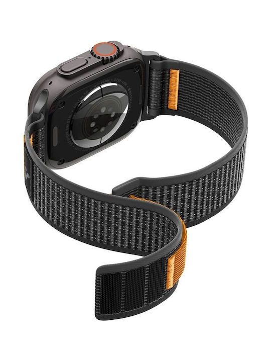 Spigen Athlex Air 2 Active Band Black Orange Apple Watch 49mm 46mm 45mm 44mm Amp10607 Spigen Athlex Air 2 Active Band Black Orange Apple Watch 49mm 46mm 45mm 44mm Amp10607