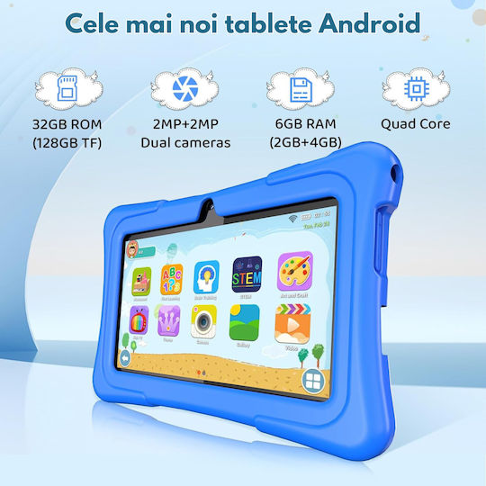 7Инчове Таблет (3GB/32GB) Син