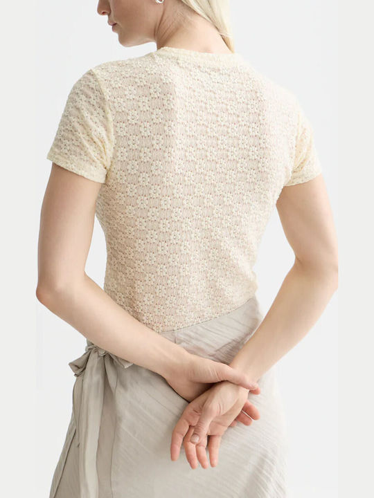 Scotch & Soda T-Shirt Eggnog