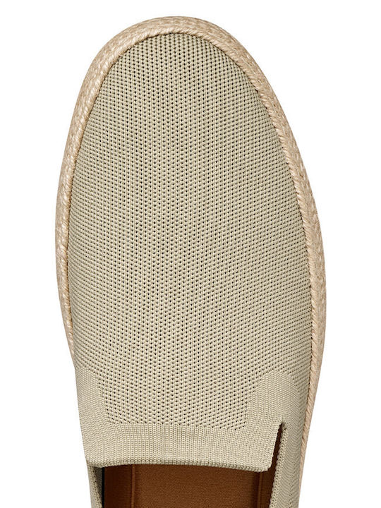 Men's Loafers In Beige Colour