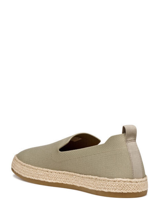 Men's Loafers In Beige Colour
