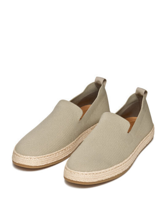 Men's Loafers In Beige Colour