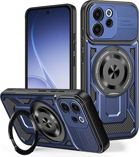 Magnetic 360 Full Cover Albastru (Oppo Reno15 F, Oppo Reno15 FS 5G)