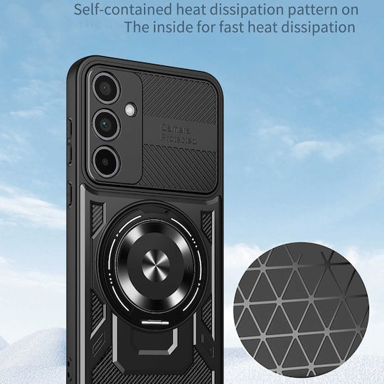 Magnetic 360 Full Cover Albastru (Oppo Reno15 F, Oppo Reno15 FS 5G)