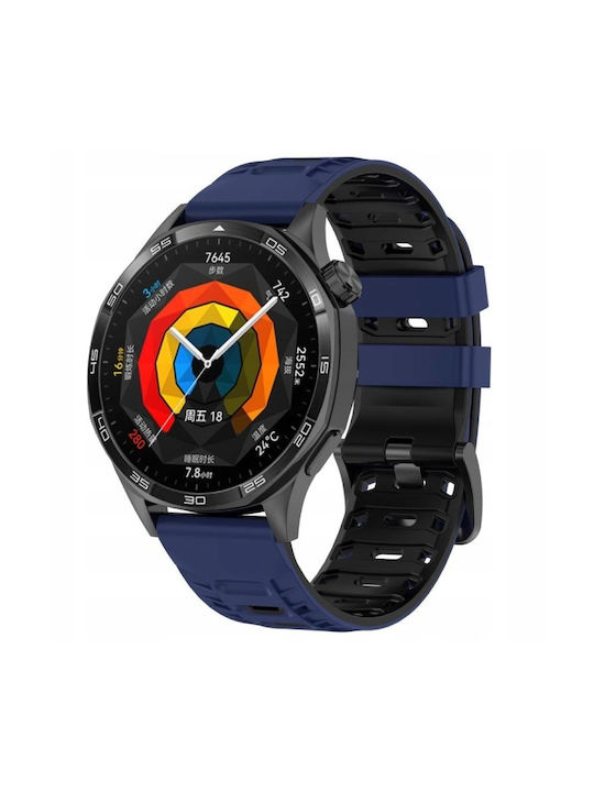 Силиконова Каишка За Часовник Huawei Watch GT 6 5 4 3 2 46 Mm Pro 48 Mm Ultimate 2 – 22 Mm