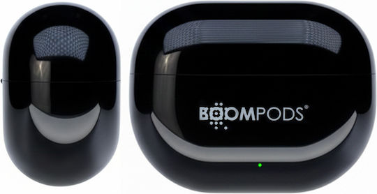 Boompods In-ear Bluetooth Handsfree Căști cu Rezistență la Transpirație Negru