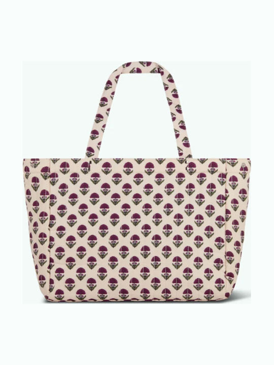 Damentasche Shopper Schultertasche Ecru