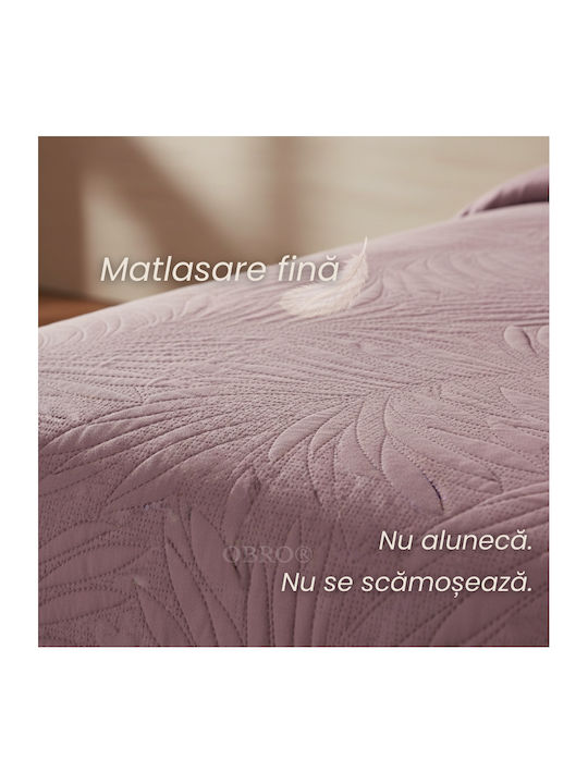 Κουβερλί Μονό Powder Pink 160x230cm