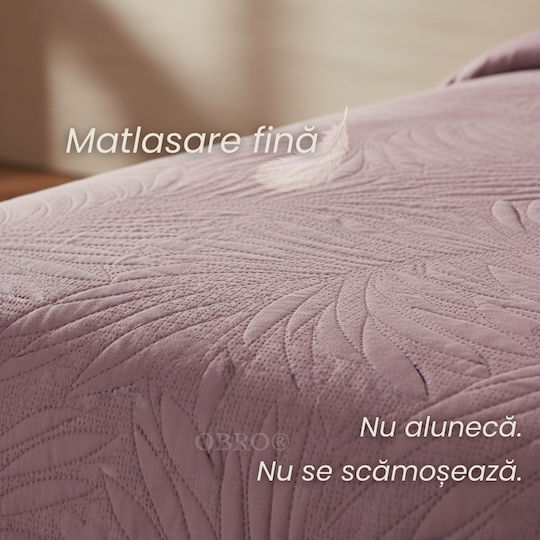 Cuvertură Single Powder Pink 160x230cm