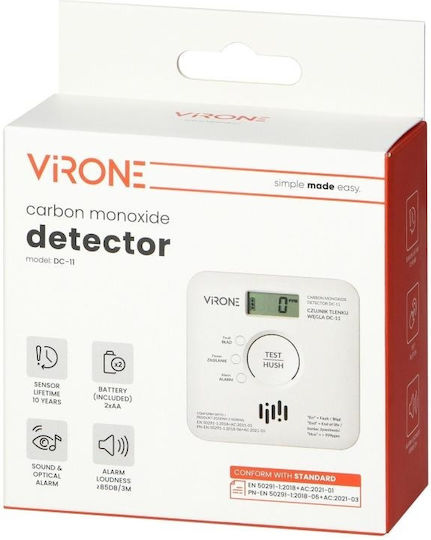 Virone Autonomous Carbon Monoxide Detector