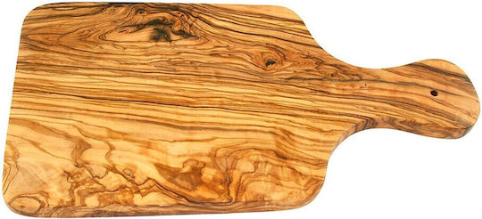 Olivenholz Erleben Επιφάνεια Κοπής για Ψωμί Ξύλινη Καφέ 30x15cm