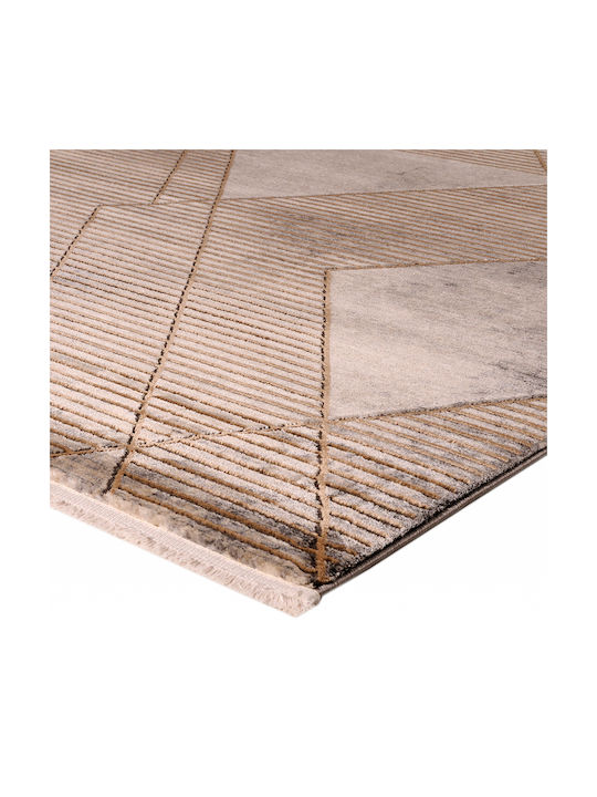Tzikas Carpets Empire 31597-213 Σετ Μοντέρνα Χαλιά Κρεβατοκάμαρας Brown-beige 125-0-342-31597-213 3τμχ