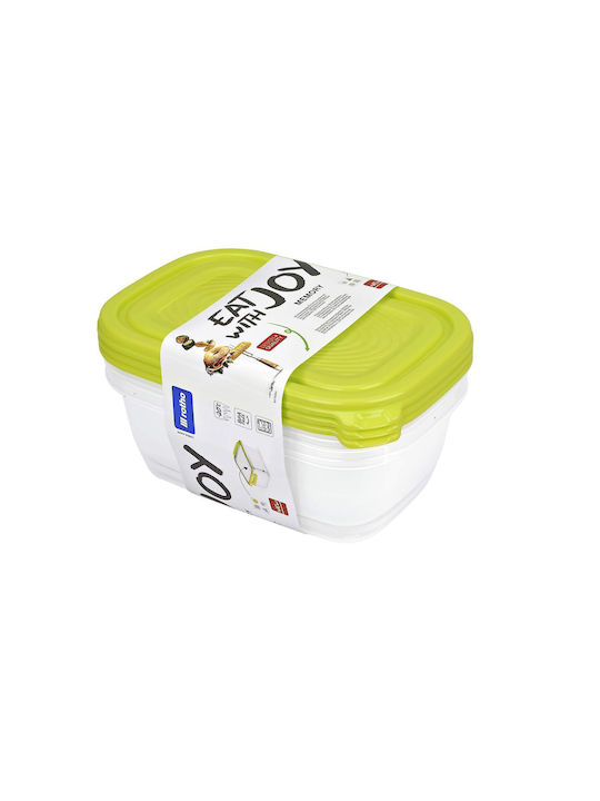 Rotho Babydesign Cutie pentru Mâncare Plastic Transparent 3buc