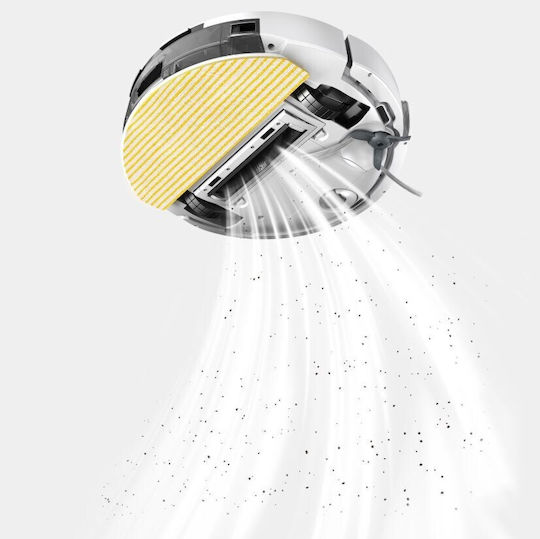 Karcher RVC 3 Comfort Extra Robot Vacuum Cleaner with Laser Mapping and 15000Pa Suction Power White