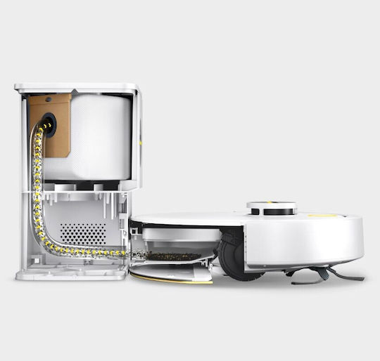 Karcher RVC 3 Comfort Extra Robot Vacuum Cleaner with Laser Mapping and 15000Pa Suction Power White