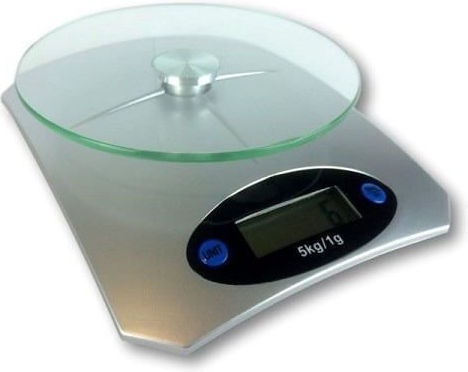 Imperial Digitale Küchenwaage bis 5kg Silber