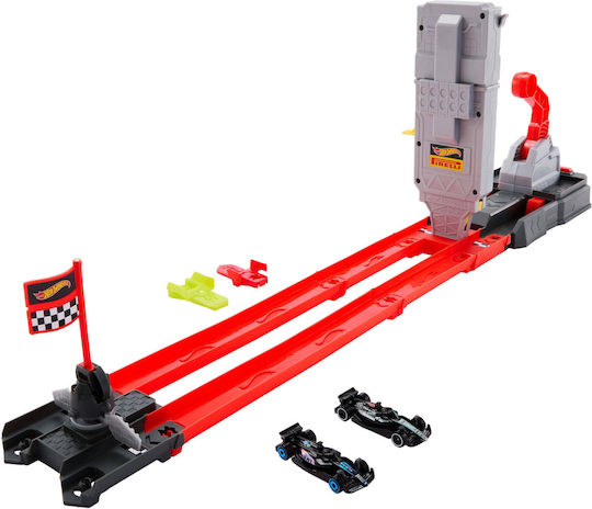 Hot Wheels Πίστα Racing Formula 1 Fast Race Race Track Set Formula 1 για 3+ Ετών