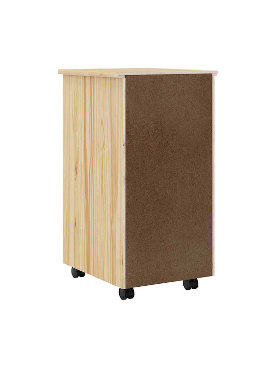 Чекмеджета Офис Διαφανής Βερνίκι 34x39x65.5см