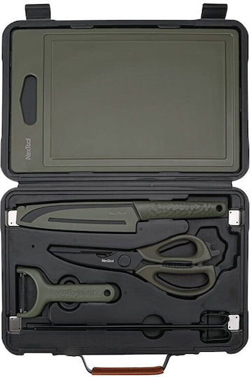 NexTool Сет Кухненски инструменти 5бр Зелен