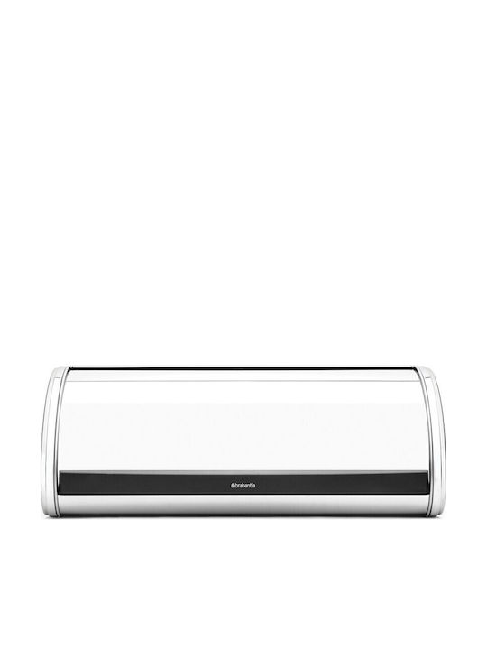 Brabantia Ψωμιέρα Inox Γκρι 47.9x27.6x18.9cm