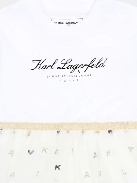 Kids Tulle Dress White