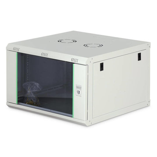 Digitus Επιτοίχια Καμπίνα Rack 19U 60x60cm Γκρι DN-37102