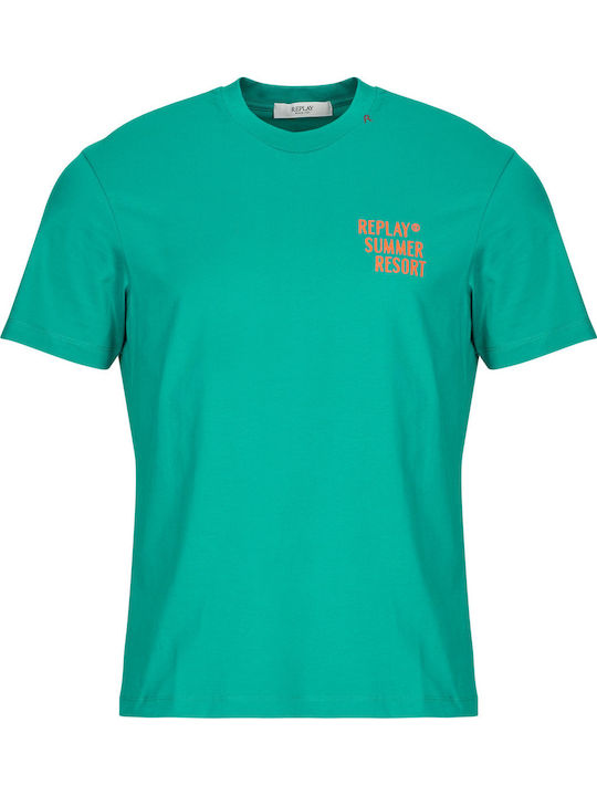 T-shirt Orange-Green