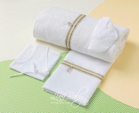 Lina Baby Christening Oilcloths Green
