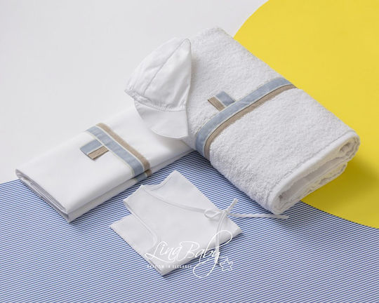 Lina Baby Christening Oilcloths White