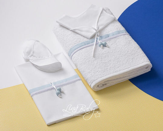 Lina Baby Christening Oilcloths White