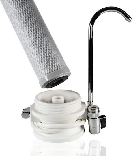 Eiger Matrikx Pb1 Single Countertop Water Filter System with Faucet & Replacement Filter Matrikx PB1 0.5μm WF-NT-1W-PB1