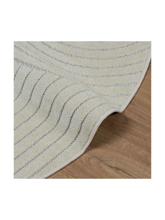 vidaXL Huarte Anti-slip Rug Round Green