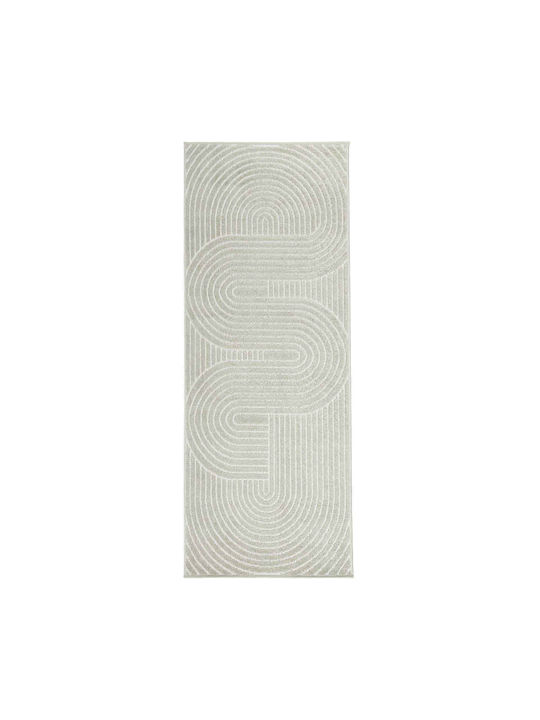 vidaXL Huarte Antiderapant Covor Rectangular Verde
