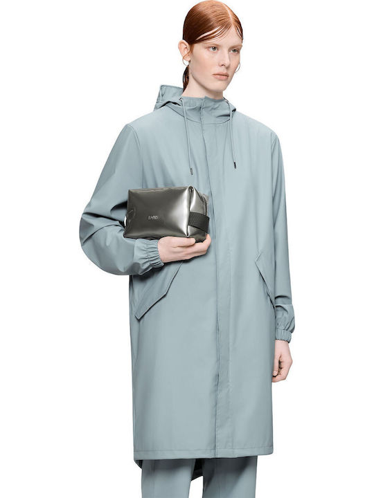 Rains Unisex Kulturbeutel Kleine W3 Raven Wasserdichte Tasche