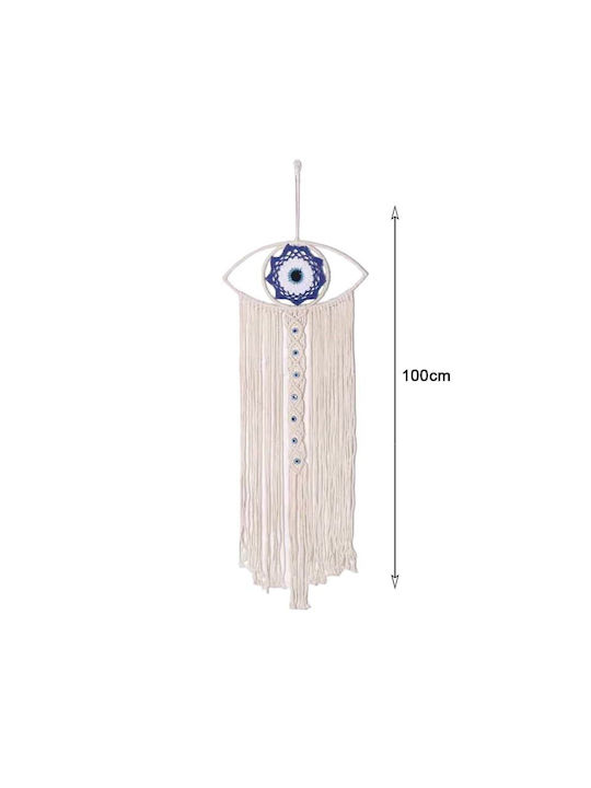 Macrame Hängendes Wanddekoration aus Stoff 100x100cm