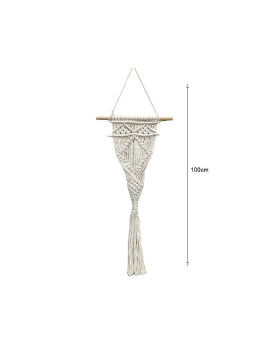 Macrame Suspendată Decorațiune Din Țesătură 100x100cm