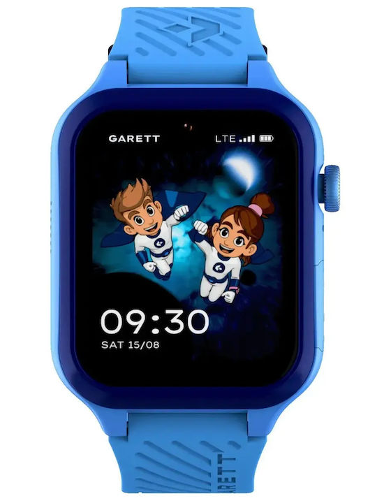 Garett Smartwatch Pentru Copii 4G Cu GPS Albastru