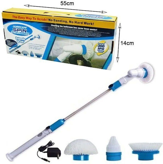 Haushaltsreinigungsbürste Wiederaufladbar Hurricane Spin Scrubber R1-3816