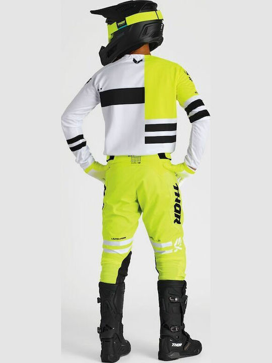 Thor Gloves Mx Launchmode Yellow Acid Airprene