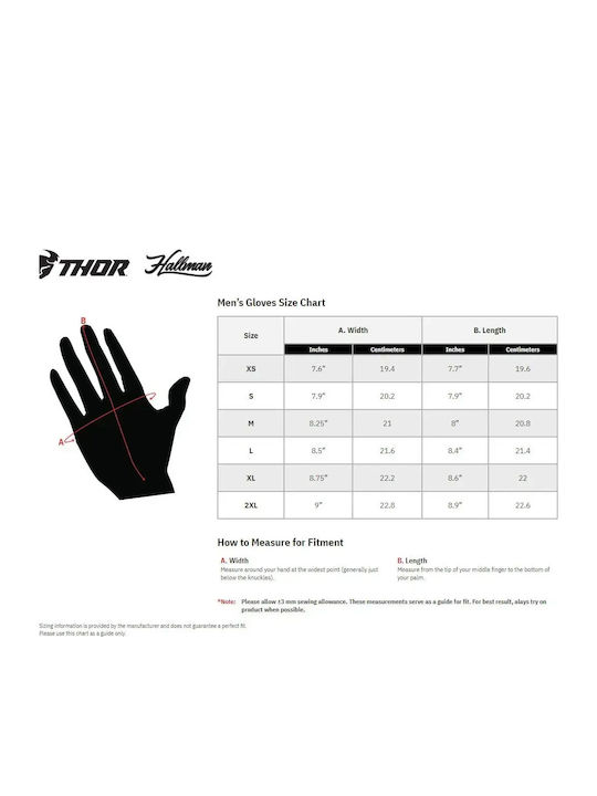Thor Gloves Mx Launchmode Yellow Acid Airprene