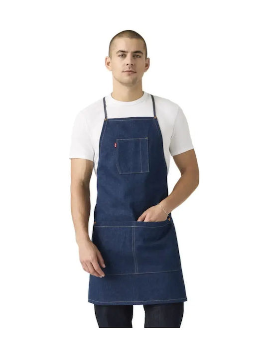 Levi's Adjustable Ποδιά Κουζίνας Μπλε 81x67cm 004D20000