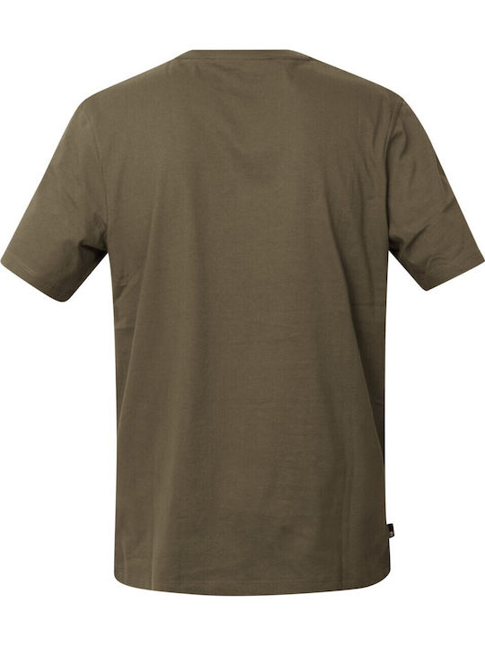 Kennebec River Linear T-shirt Khaki