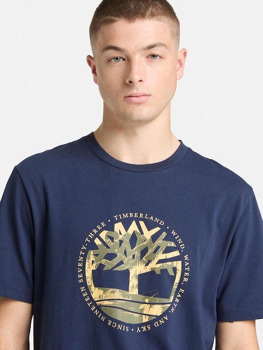 Tree T-shirt Μπλε