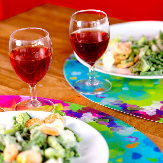 Pylones Placemats Plastic Albastru 42x32.5cm 1buc