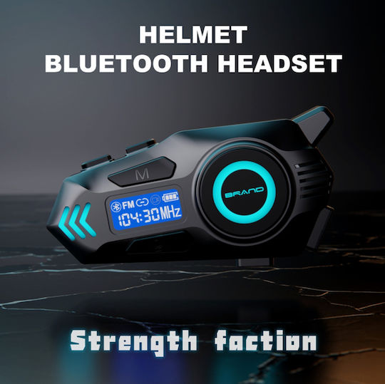 K09 Single Motorcycle Helmet Communication with Bluetooth K09-BLACK