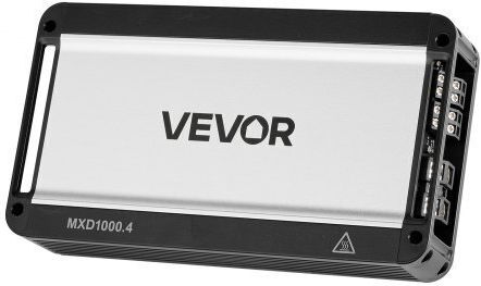 Vevor Car Audio Amplifier 4-channel Bridgeable Car Amplifier Multichannel Class D Stereo Amp Max 4 X 500w At 4 Ohms 4 X 1000w At 2 Ohms High Output Suvs Pickups Off-road Vehicles