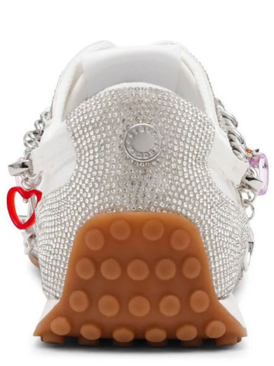Damen Sneakers White / Silver