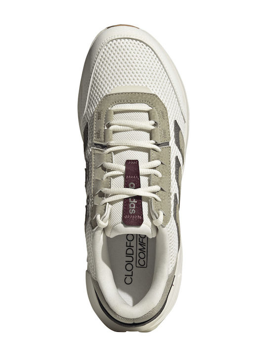 adidas Astrastar Sneakers White Beige Bordeaux